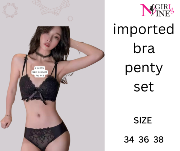 Imported Bra Panty Set