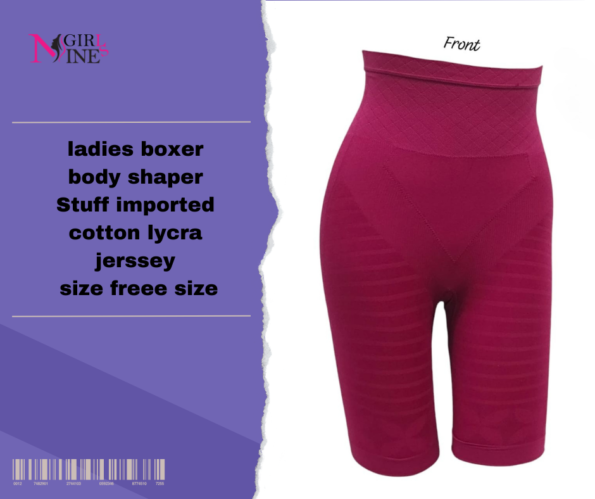 ladies boxer body shaper